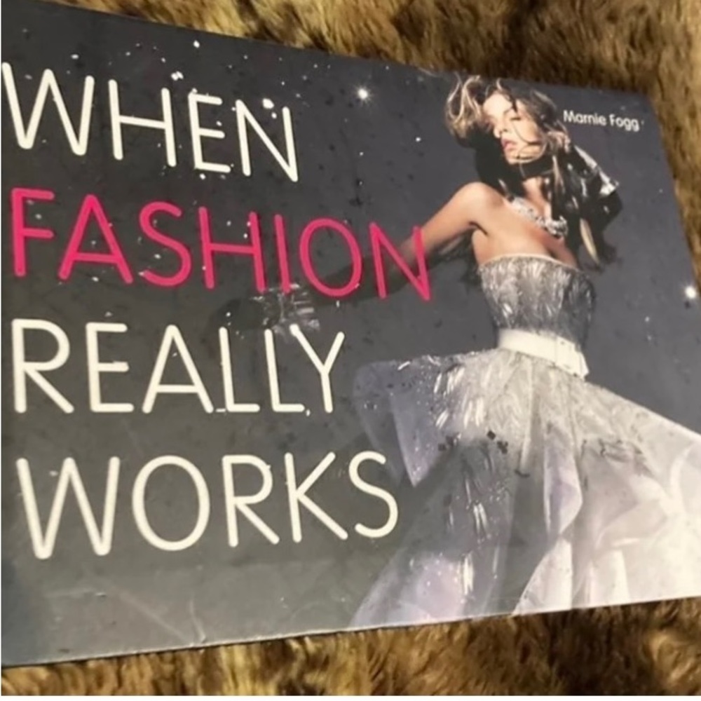 Barron’s Book WHEN FASHION REALLY WORKS Coffee Table Read Art Designers!